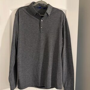 Men's Gray FootJoy Long Sleeve